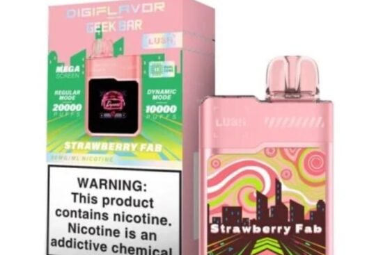 The Geek Bar Digi Lush Box is not just another disposable vape where it’s an advanced, high-performing device designed for serious vapers.