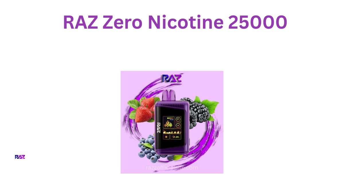RAZ Zero Nicotine 25000